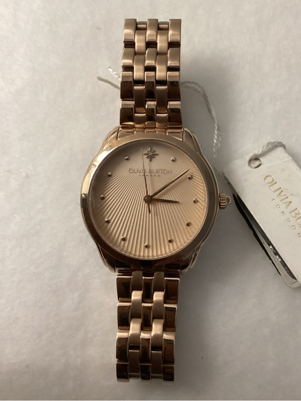 Olivia Burton Women's Celestial Starlight Ion Plated Gold-Tone Steel Watch
